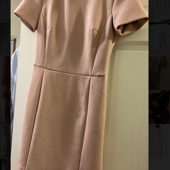 French Connection Women's Vegan Suede Mini Dress, Size US 4, pink - Picture 2 of 3